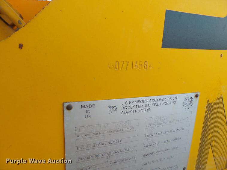 image for item EI9518 1998 JCB 540 telehandler