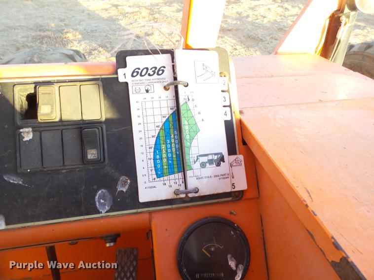 image for item EI9519 2007 SkyTrak 6036 telehandler