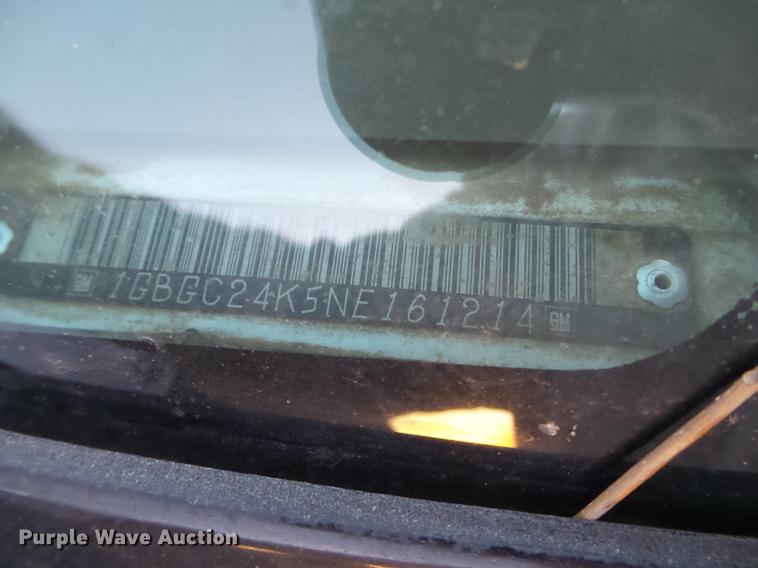 image for item EI9527 1992 Chevrolet 2500HD utility bed pickup truck