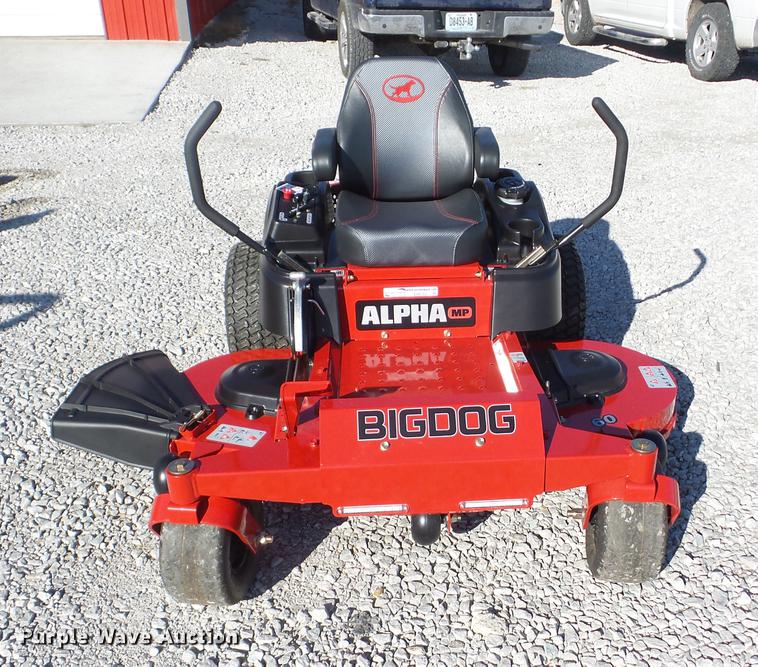 image for item EI9753 2017 Big Dog Alpha MP lawn mower