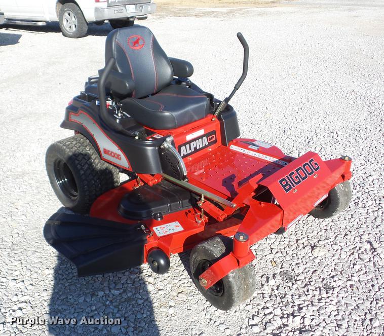 image for item EI9753 2017 Big Dog Alpha MP lawn mower