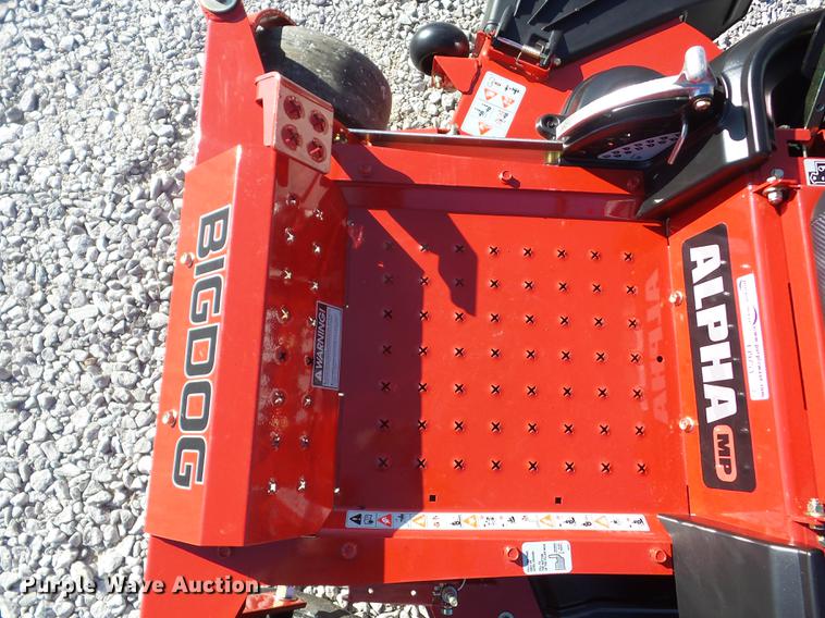 image for item EI9753 2017 Big Dog Alpha MP lawn mower