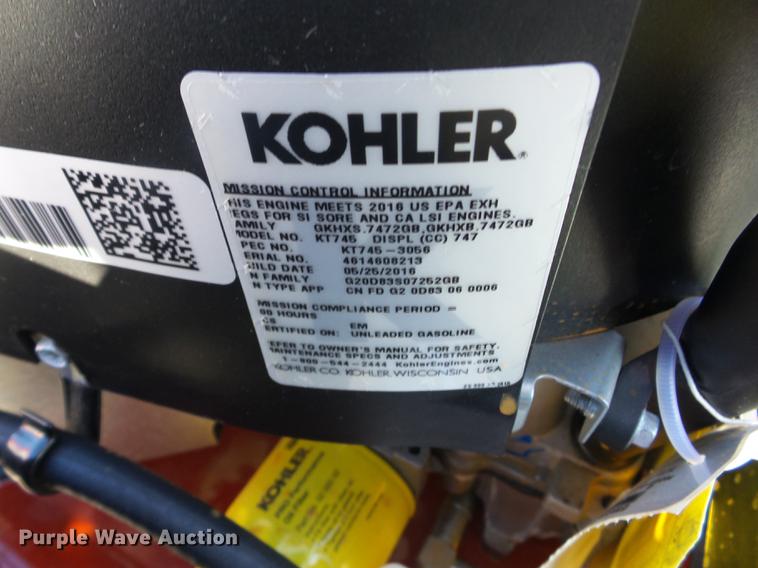 image for item EI9753 2017 Big Dog Alpha MP lawn mower