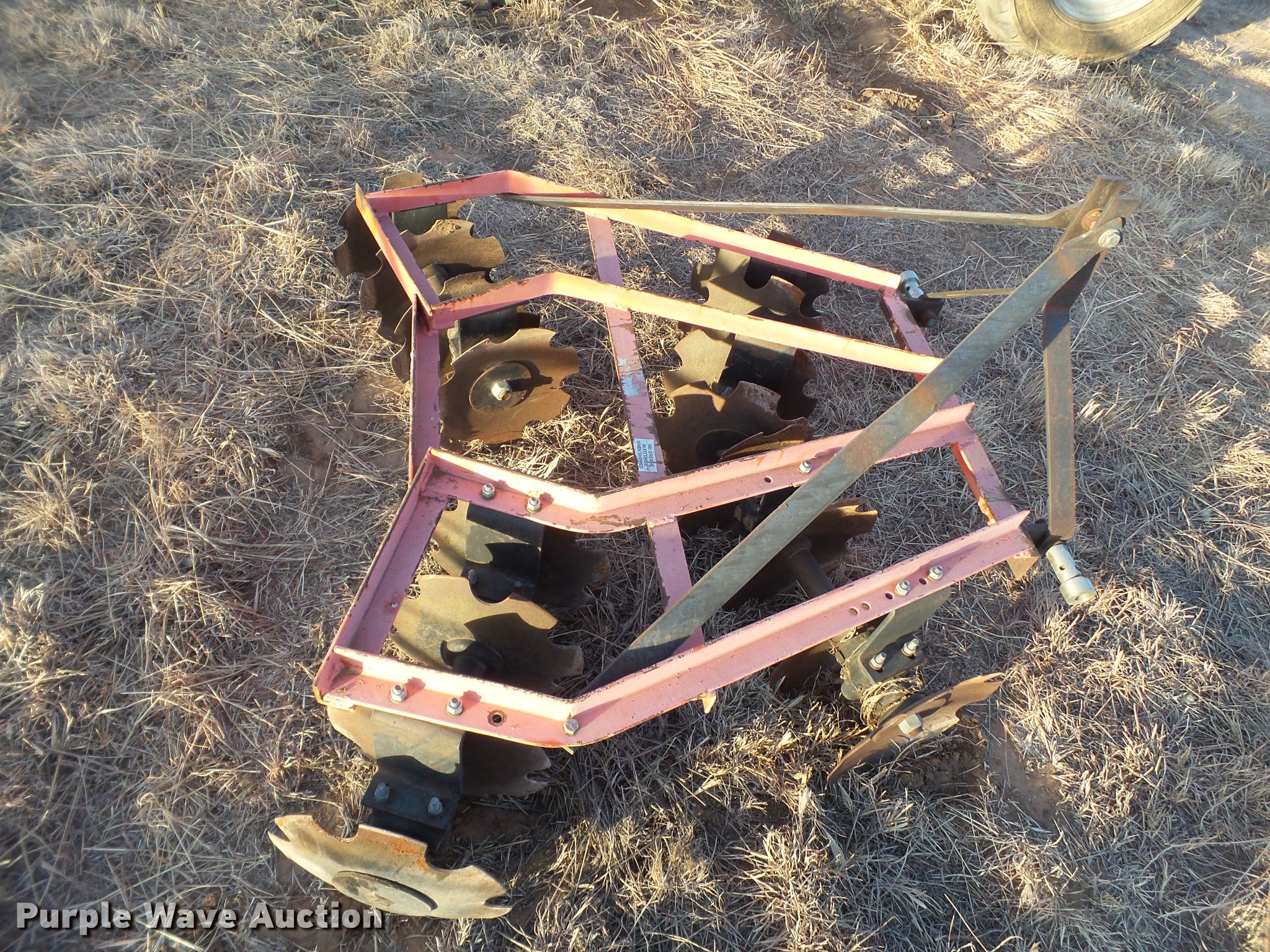 King Kutter XB tandem disk plow in Wolfforth, TX Item EI9521 sold