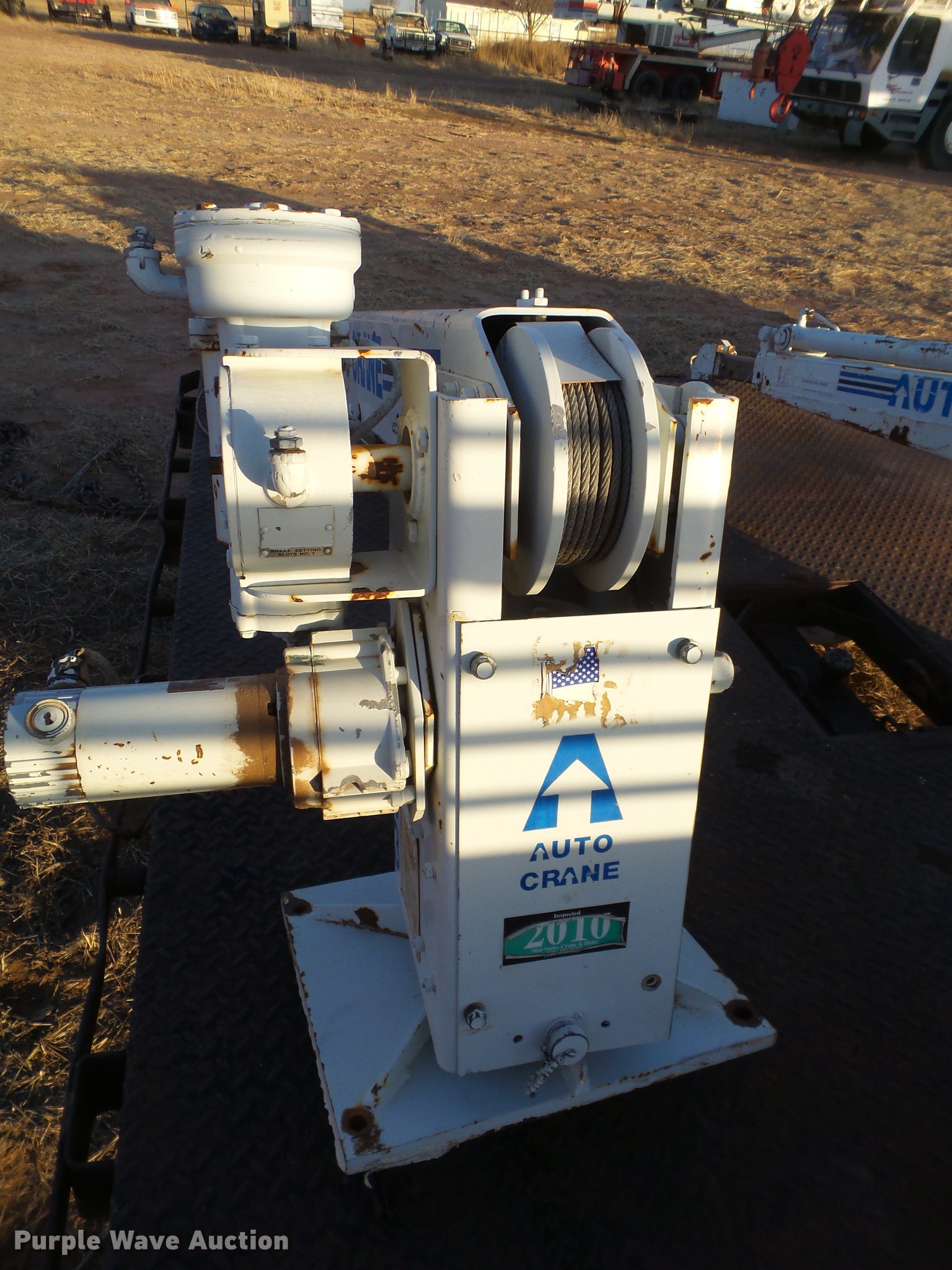 Auto Crane 2703 crane in Wolfforth, TX Item EI9524 sold Purple Wave