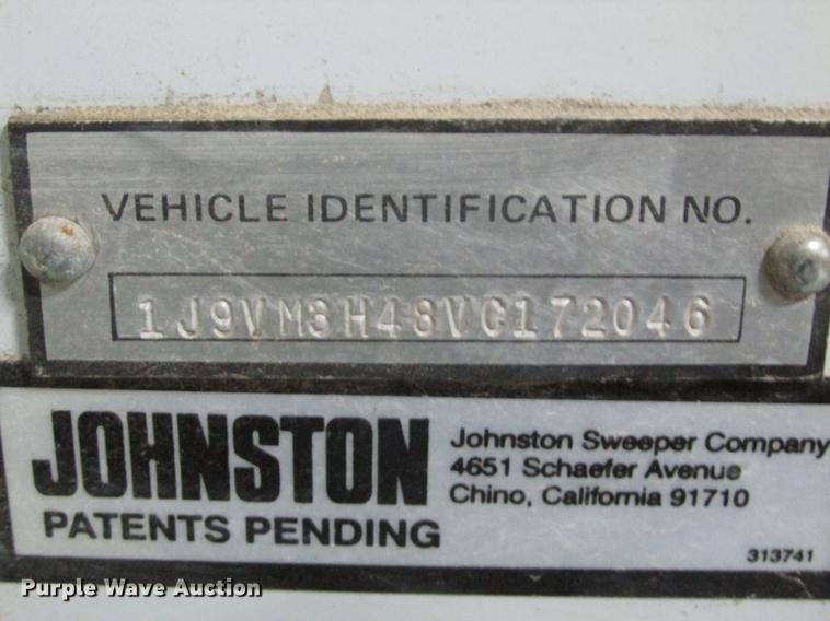 image for item DA3071 Johnston 3000 sweeper