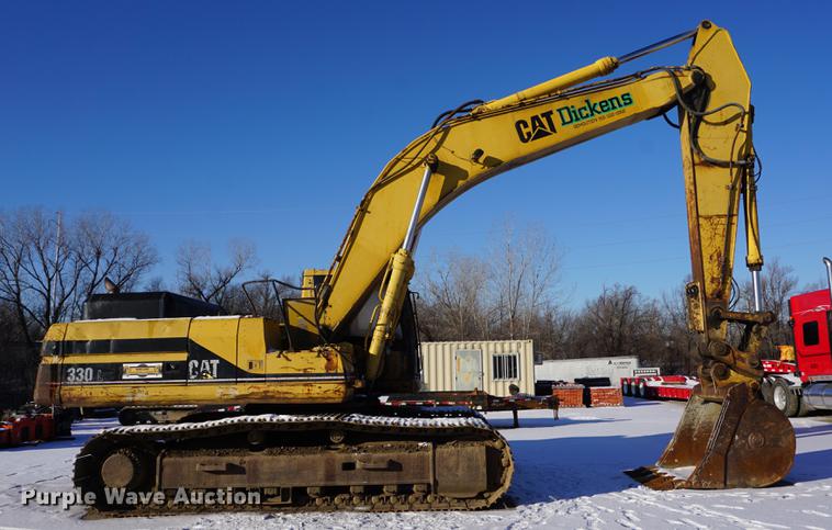 image for item DB0347 1993 Caterpillar 330 L excavator
