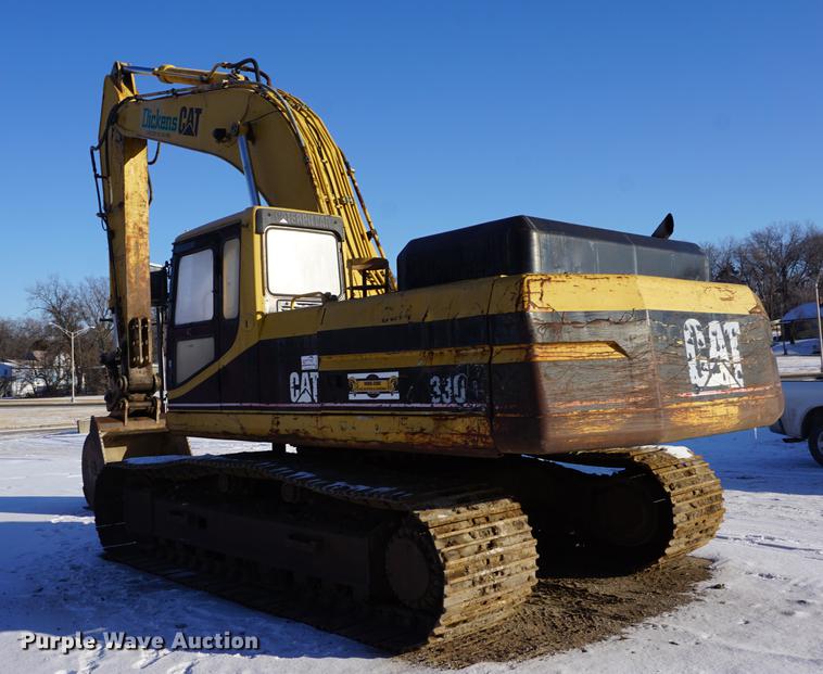 image for item DB0347 1993 Caterpillar 330 L excavator