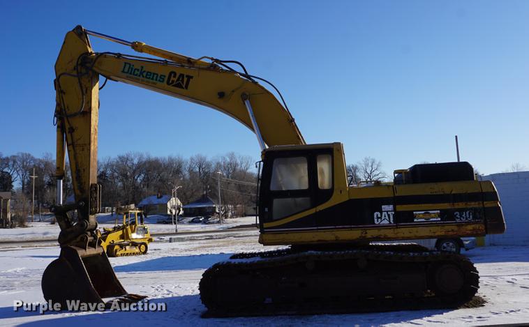 image for item DB0347 1993 Caterpillar 330 L excavator
