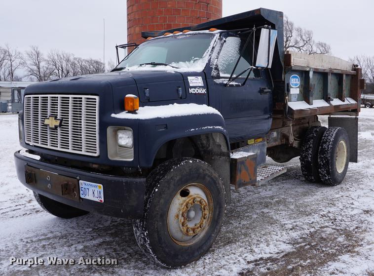 1991 Chevrolet Kodiak dump truck in Baldwin City, KS Item DB0349 sold