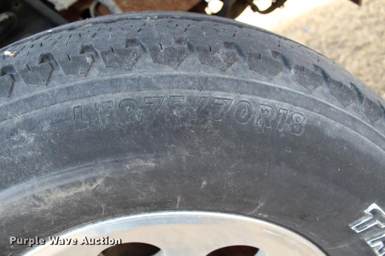 image for item DB6621 2007 Ford F350 Super Duty Crew Cab flatbed pickup truck