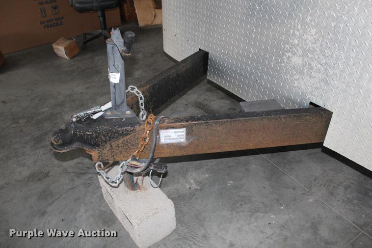 image for item DB6633 2009 Pace American DB716TA2 enclosed cargo trailer with gutter machine