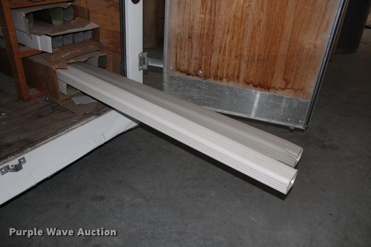 image for item DB6633 2009 Pace American DB716TA2 enclosed cargo trailer with gutter machine