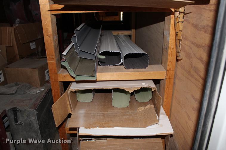 image for item DB6633 2009 Pace American DB716TA2 enclosed cargo trailer with gutter machine