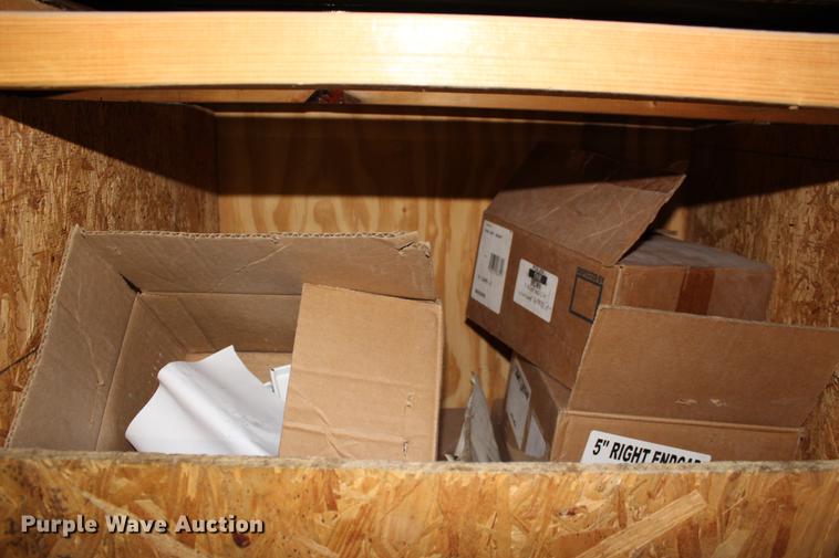 image for item DB6633 2009 Pace American DB716TA2 enclosed cargo trailer with gutter machine