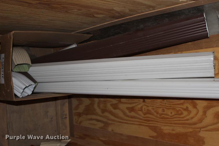 image for item DB6633 2009 Pace American DB716TA2 enclosed cargo trailer with gutter machine