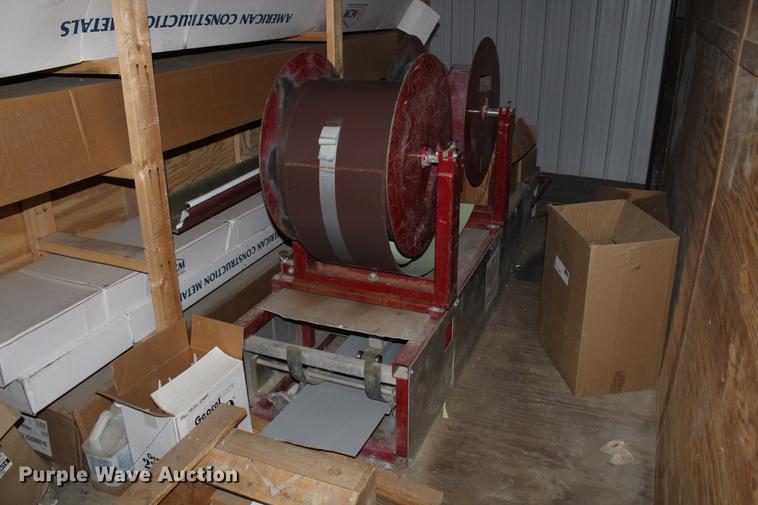 image for item DB6633 2009 Pace American DB716TA2 enclosed cargo trailer with gutter machine