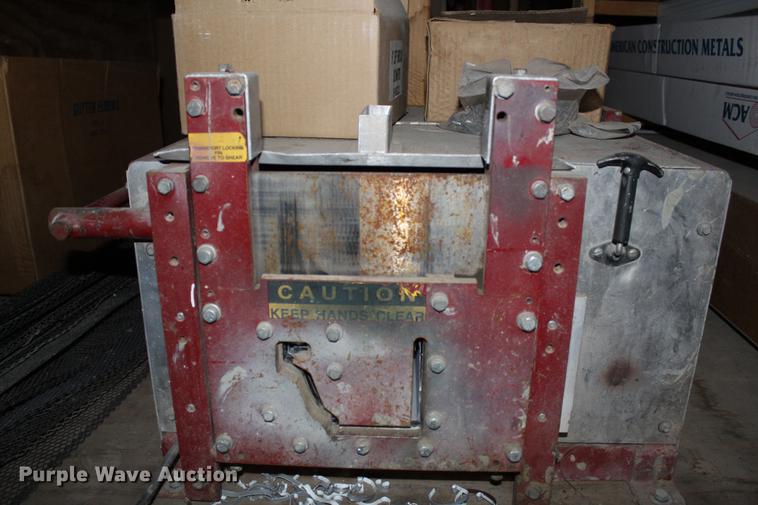 image for item DB6633 2009 Pace American DB716TA2 enclosed cargo trailer with gutter machine