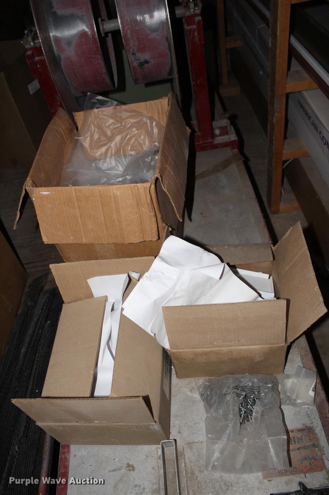 image for item DB6633 2009 Pace American DB716TA2 enclosed cargo trailer with gutter machine