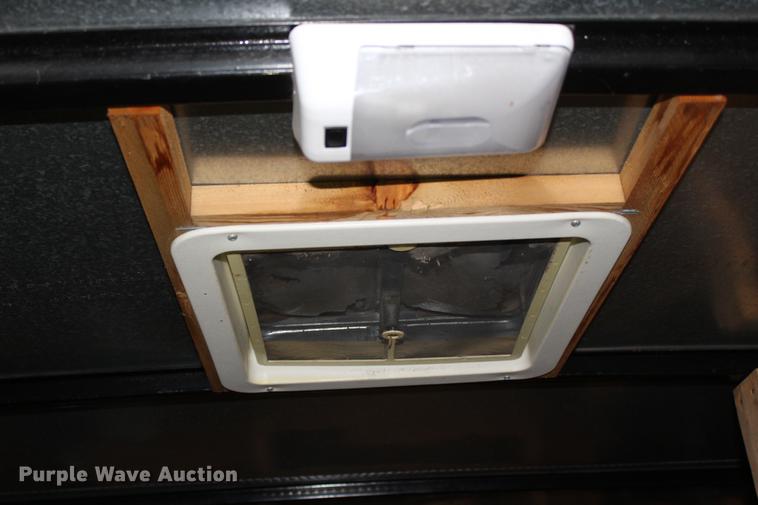 image for item DB6633 2009 Pace American DB716TA2 enclosed cargo trailer with gutter machine