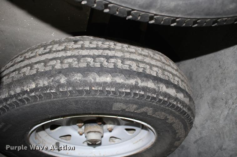 image for item DB6633 2009 Pace American DB716TA2 enclosed cargo trailer with gutter machine