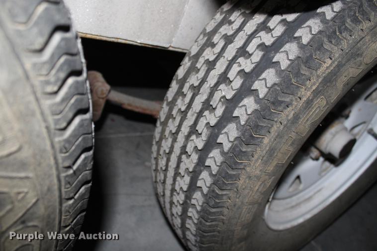 image for item DB6633 2009 Pace American DB716TA2 enclosed cargo trailer with gutter machine