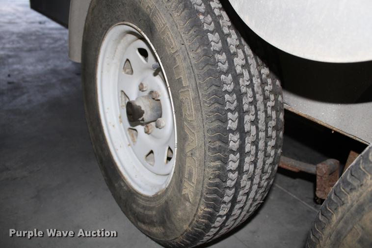 image for item DB6633 2009 Pace American DB716TA2 enclosed cargo trailer with gutter machine