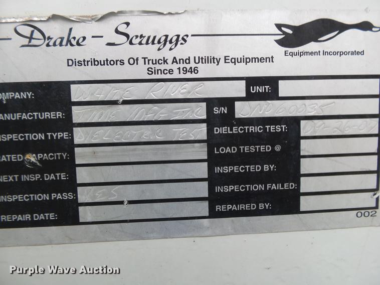 image for item DB7307 2008 International 7500 bucket truck