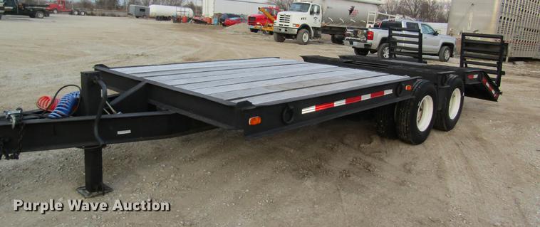 image for item DB9778 1996 shop built equipment trailer