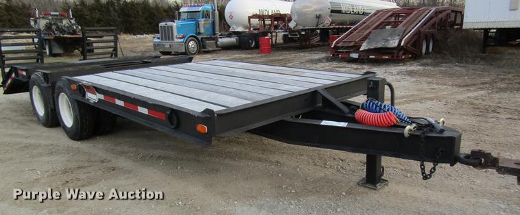 image for item DB9778 1996 shop built equipment trailer