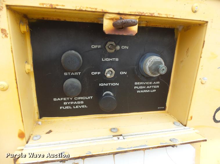 image for item DB9790 1988 Ingersoll Rand 175B air compressor