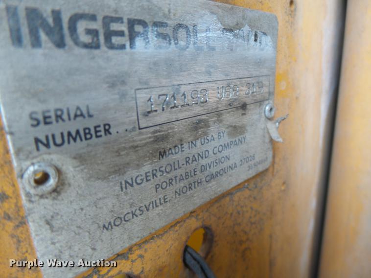 image for item DB9790 1988 Ingersoll Rand 175B air compressor