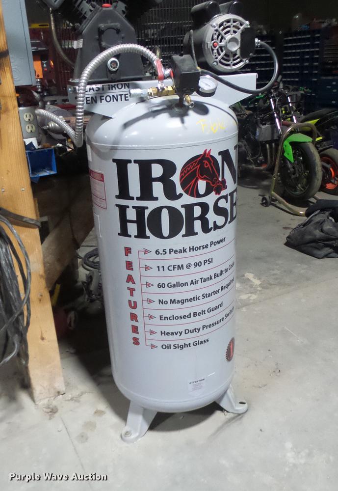 image for item DB9806 Iron Horse IHD6160V1 air compressor