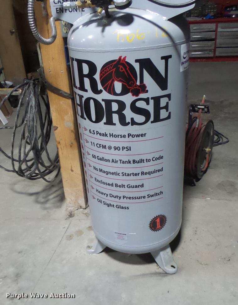 image for item DB9806 Iron Horse IHD6160V1 air compressor