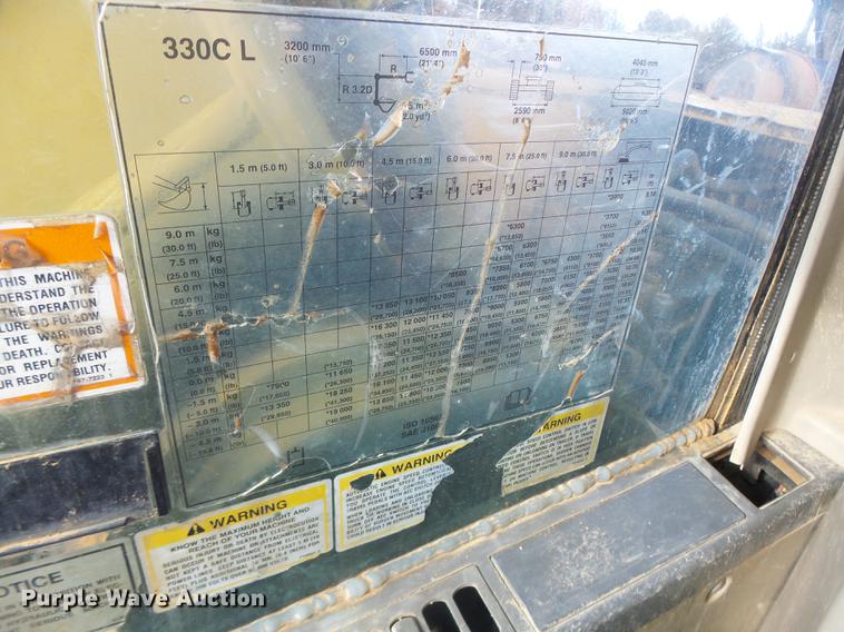 image for item DB9808 2002 Caterpillar 330C excavator