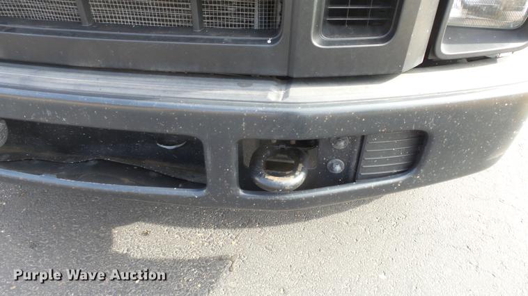 image for item DC0564 2008 Ford F350 Crew Cab utility bed pickup truck