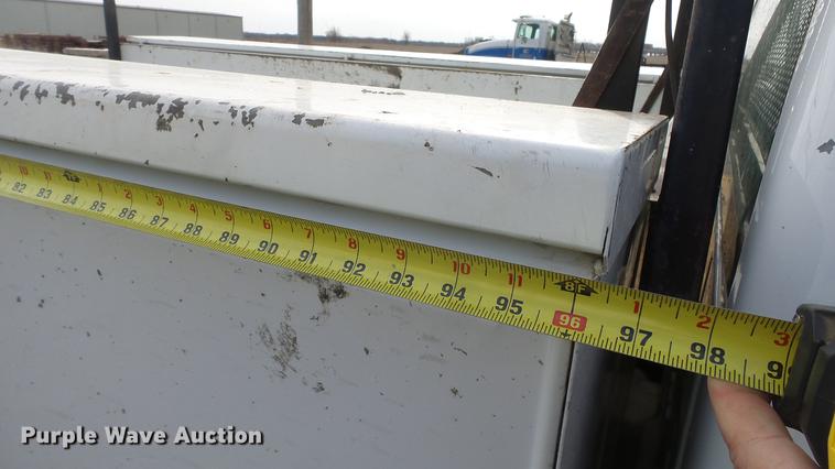 image for item DC0564 2008 Ford F350 Crew Cab utility bed pickup truck