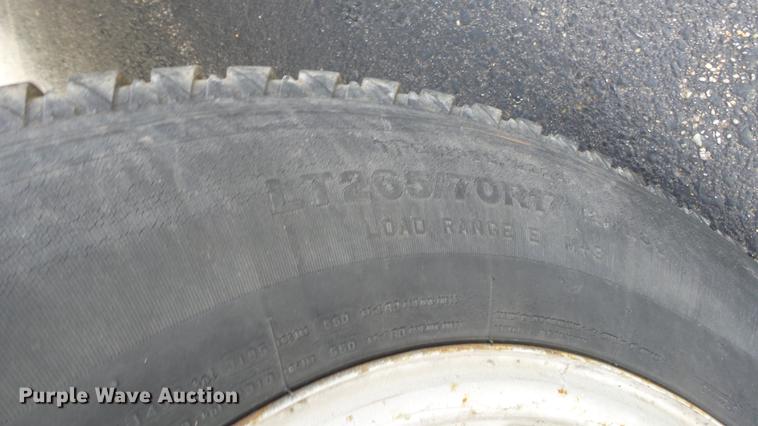 image for item DC0564 2008 Ford F350 Crew Cab utility bed pickup truck