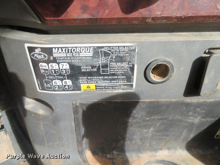 image for item DC0790 2008 Mack CHU613 semi truck