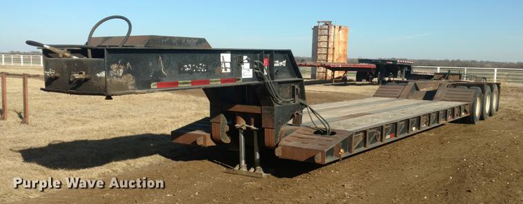 image for item DC0832 1998 Witzo Challenger RG-50 low boy equipment trailer