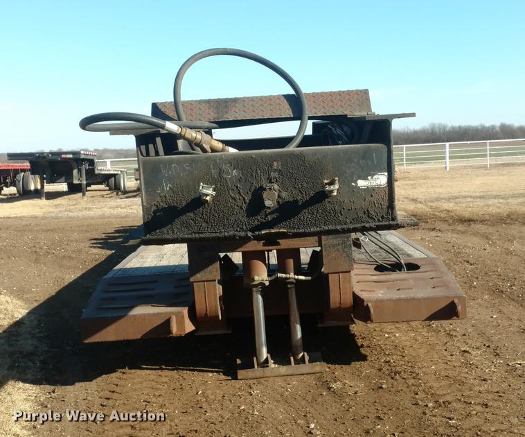 image for item DC0832 1998 Witzo Challenger RG-50 low boy equipment trailer