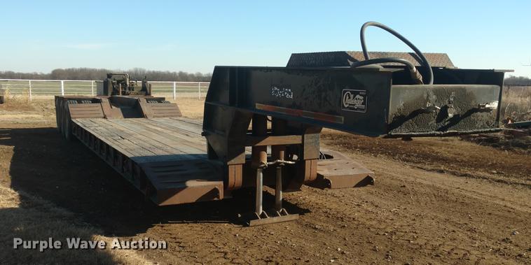 image for item DC0832 1998 Witzo Challenger RG-50 low boy equipment trailer