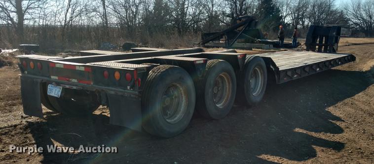 image for item DC0832 1998 Witzo Challenger RG-50 low boy equipment trailer