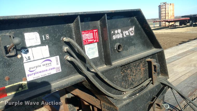 image for item DC0832 1998 Witzo Challenger RG-50 low boy equipment trailer