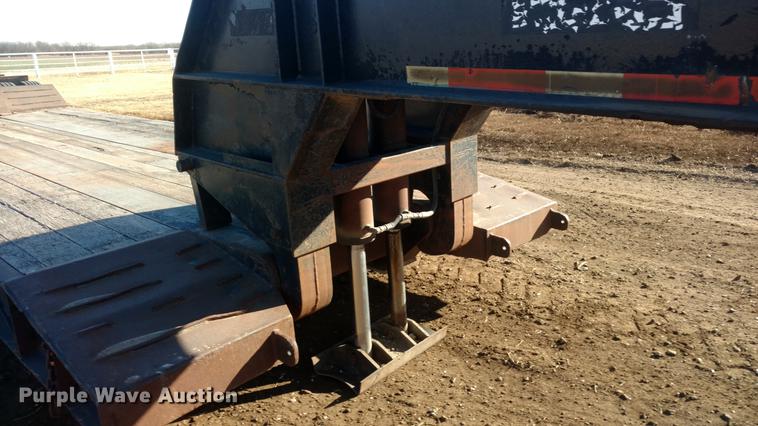 image for item DC0832 1998 Witzo Challenger RG-50 low boy equipment trailer