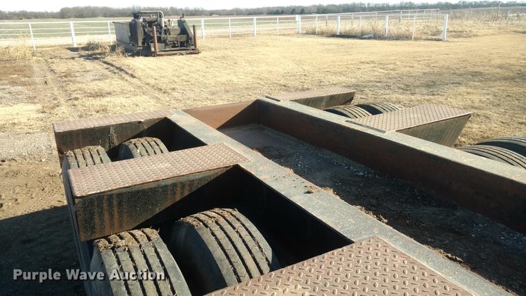 image for item DC0832 1998 Witzo Challenger RG-50 low boy equipment trailer