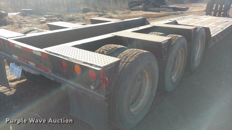 image for item DC0832 1998 Witzo Challenger RG-50 low boy equipment trailer