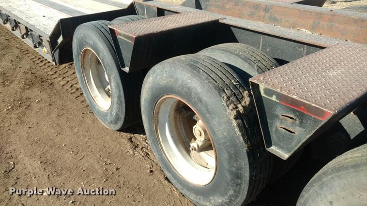 image for item DC0832 1998 Witzo Challenger RG-50 low boy equipment trailer