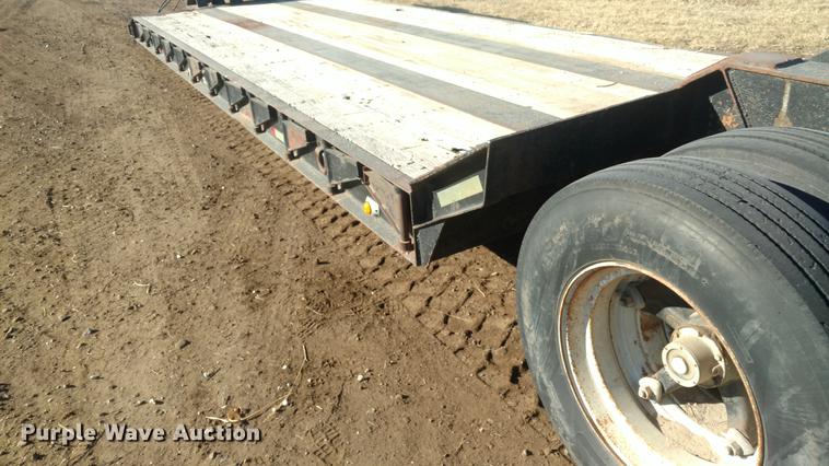 image for item DC0832 1998 Witzo Challenger RG-50 low boy equipment trailer