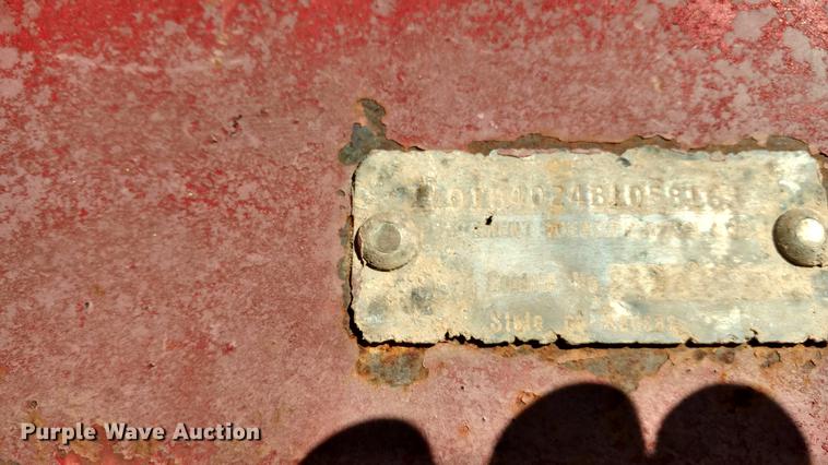 image for item DC0871 1981 Lufkin flatbed trailer